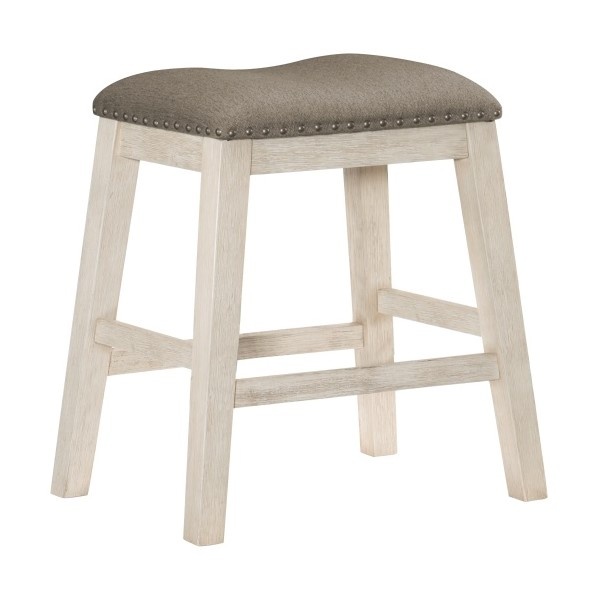 Timbre White Barstool - The Old Cannery Furniture Warehouse