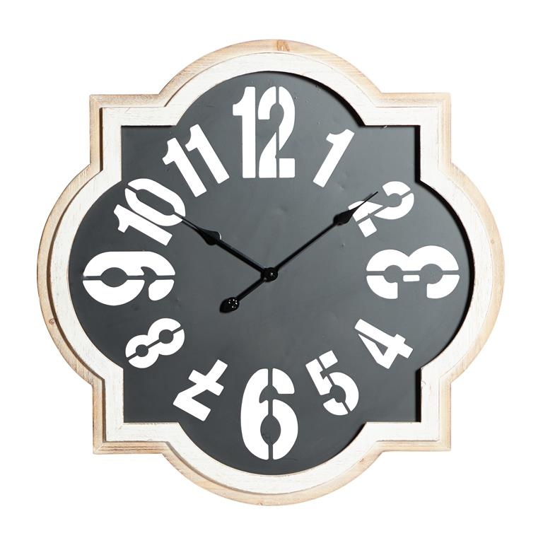 Quatrefoil Wall Clock