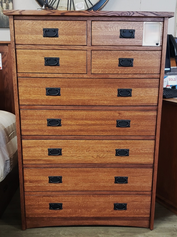 9-Drawer Highboy Chest