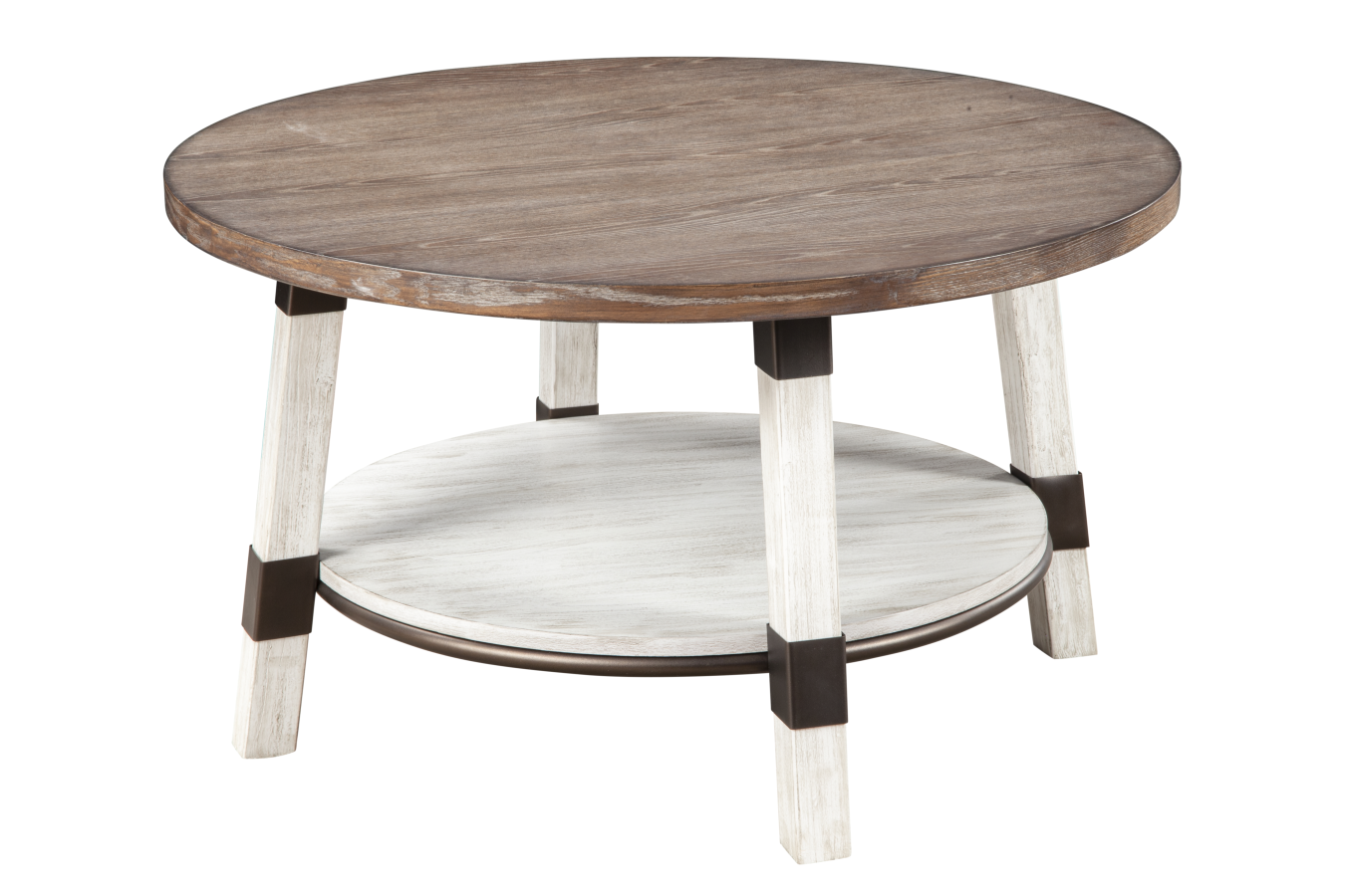 White Round Cocktail Table