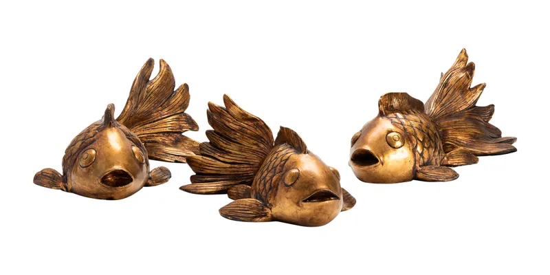 Koi Statues (Set of 3)