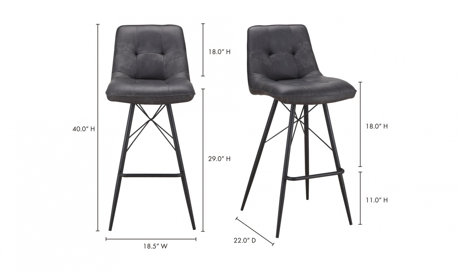 Morrison Barstool | Old Cannery Furniture